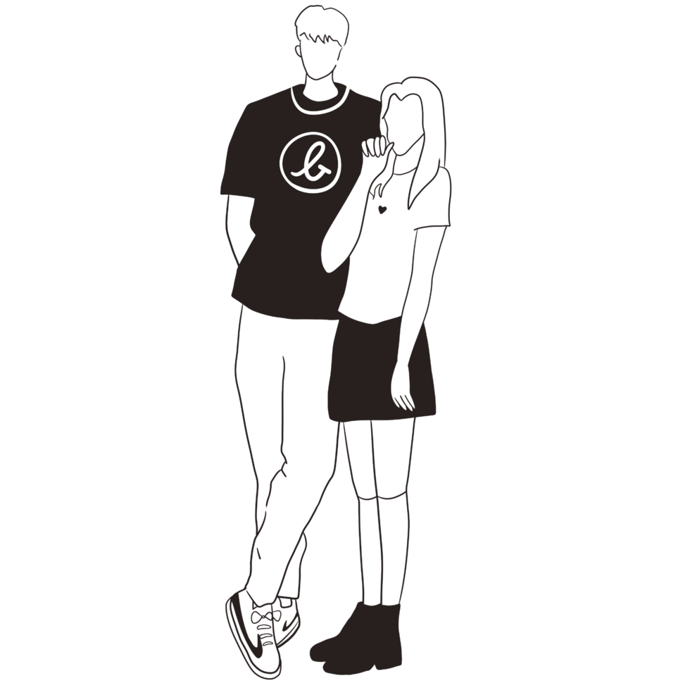 man couple woman friend cartoon doodle kawaii anime coloring page cute illustration drawing clipart character chibi manga comics drawing, skating, stripe line, free download, png image