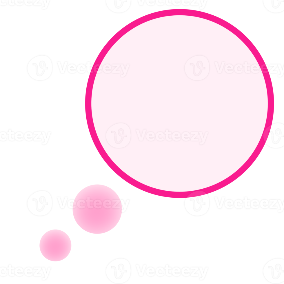 The bubble dialog png