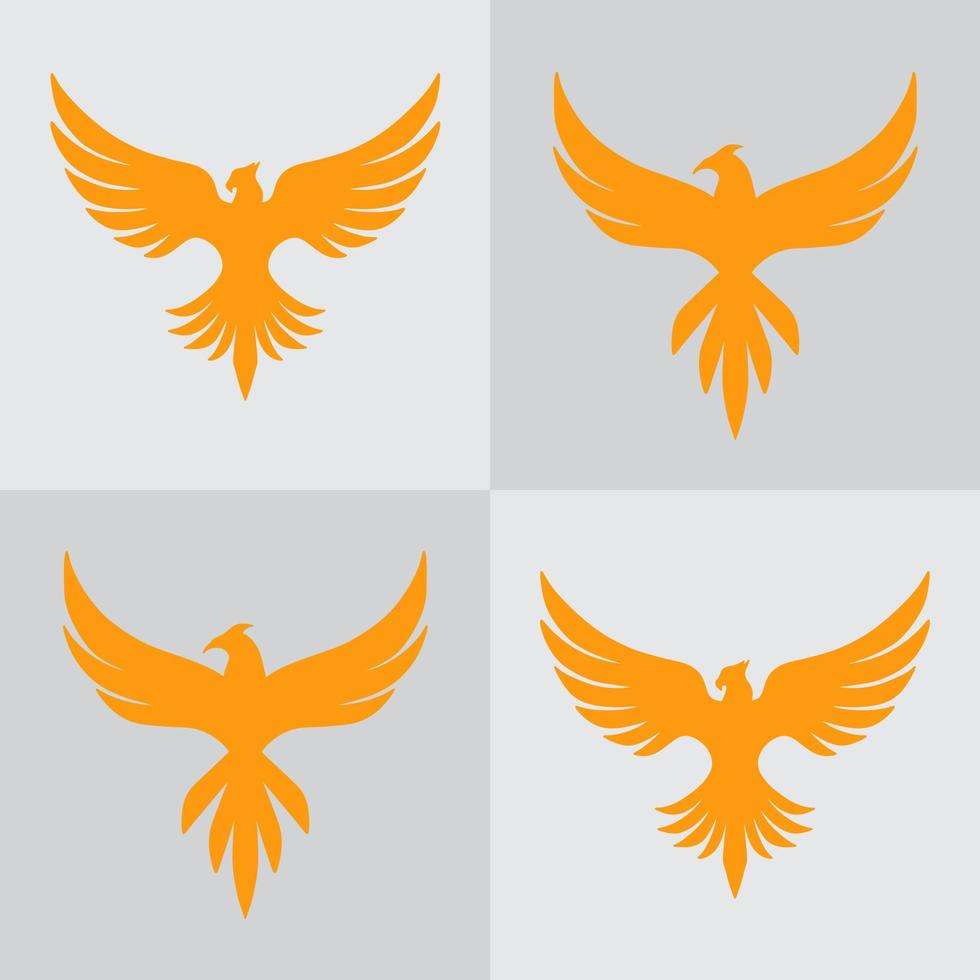 vector premium de patrones sin fisuras con el logotipo de phoenix