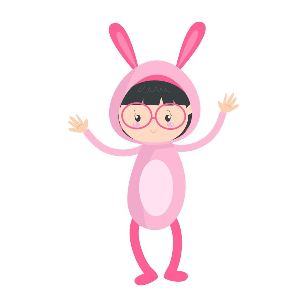 Cute animal costumes are suitable for children's clothing designs vector