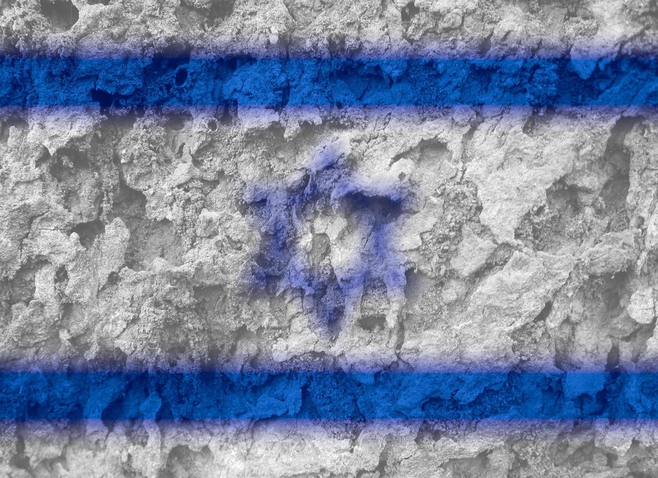 israeli flag texture as a background photo