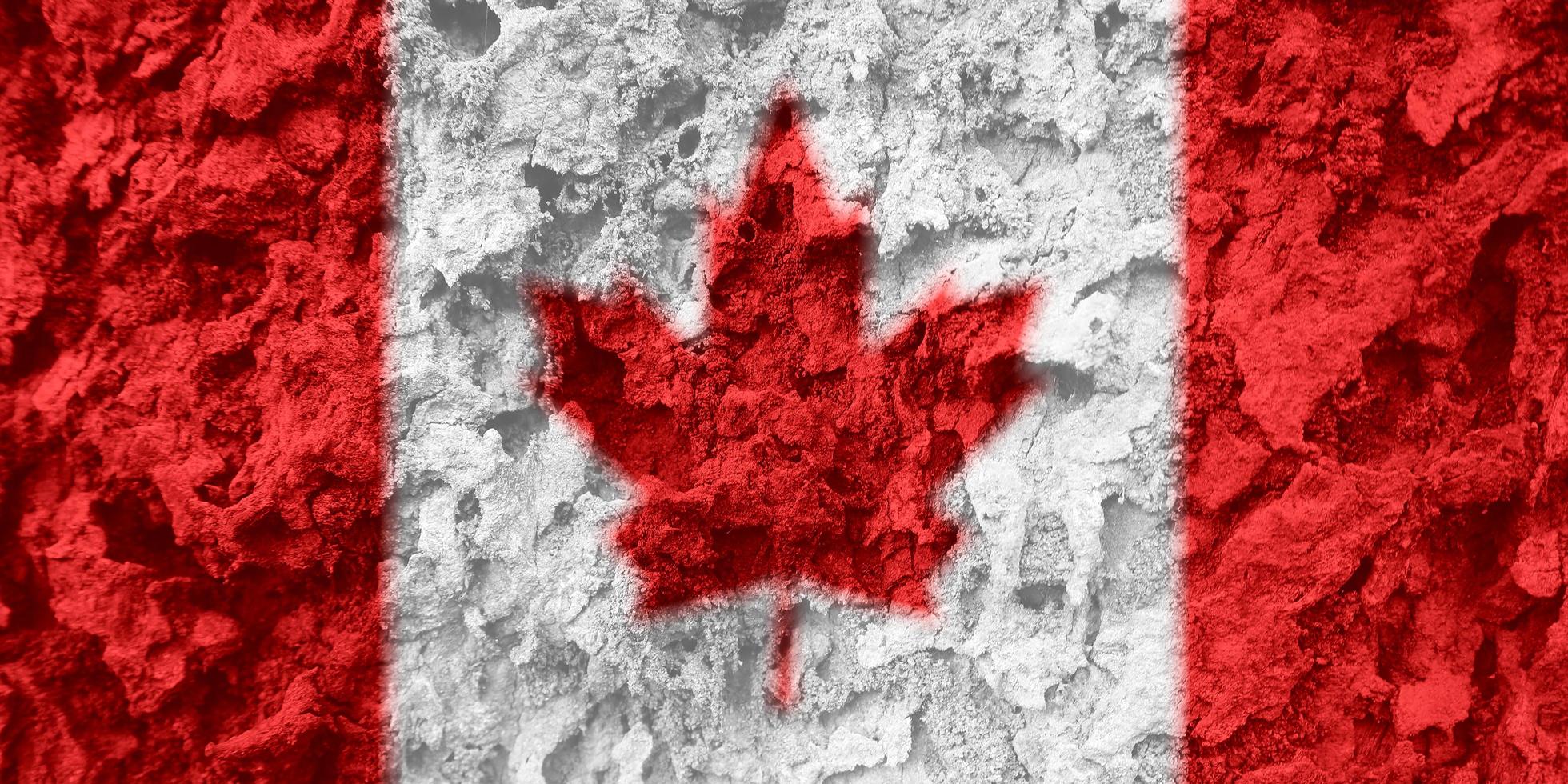 canadian flag texture as background photo