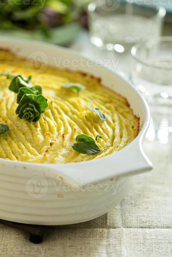 Vegan shepherd's pie photo