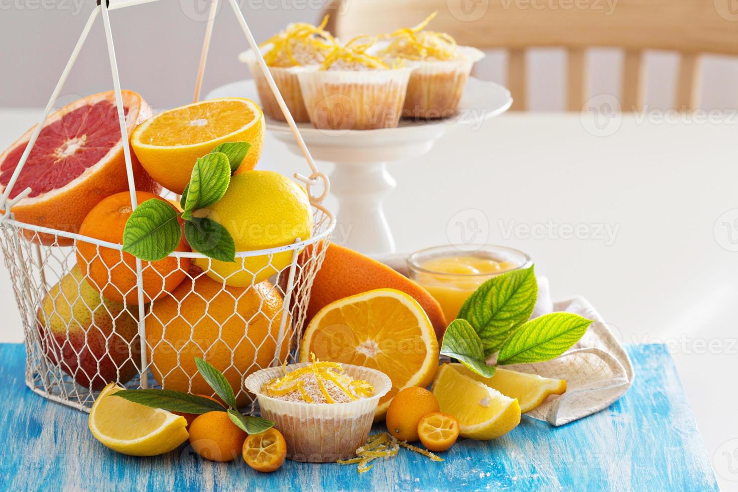 Baking with citrus fruits 15701607 Stock Photo at Vecteezy