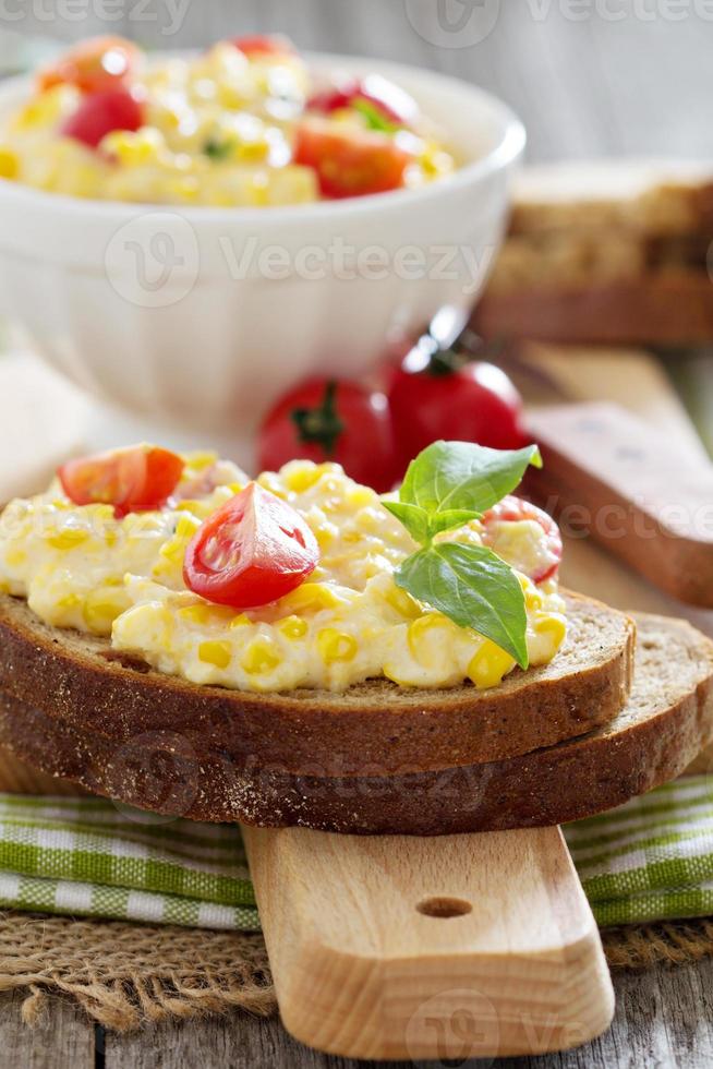 Corn and cream cheese dip photo