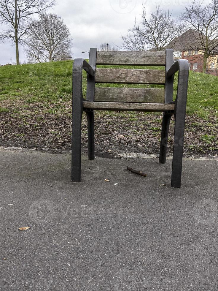 Bench in a Park photo