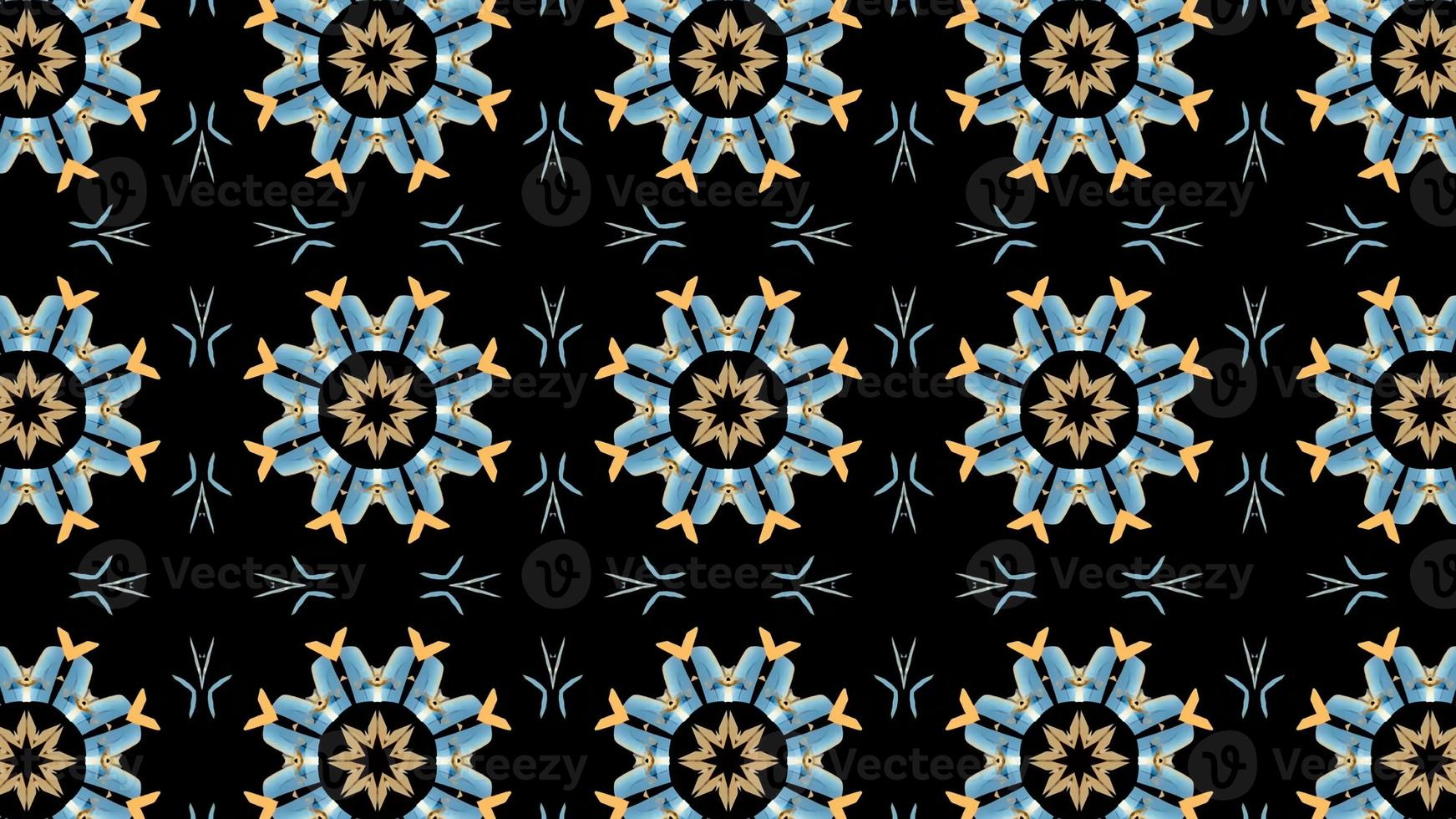 Digital Illustration Kaleidoscope Creative Pattern photo