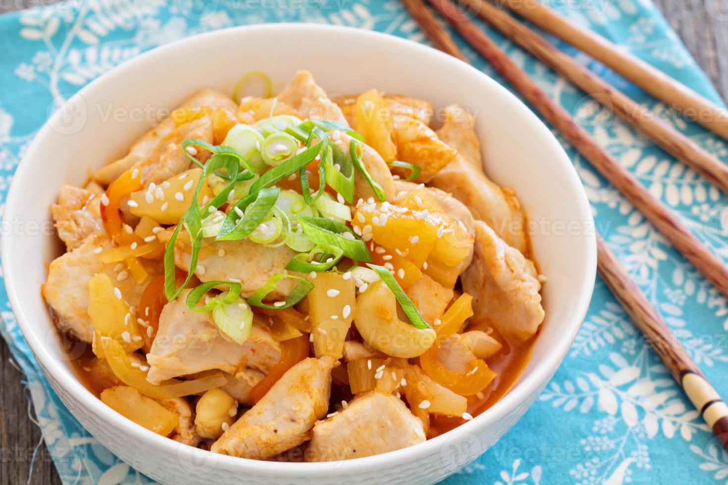 Chicken in sweet and sour sauce 15704384 Stock Photo at Vecteezy