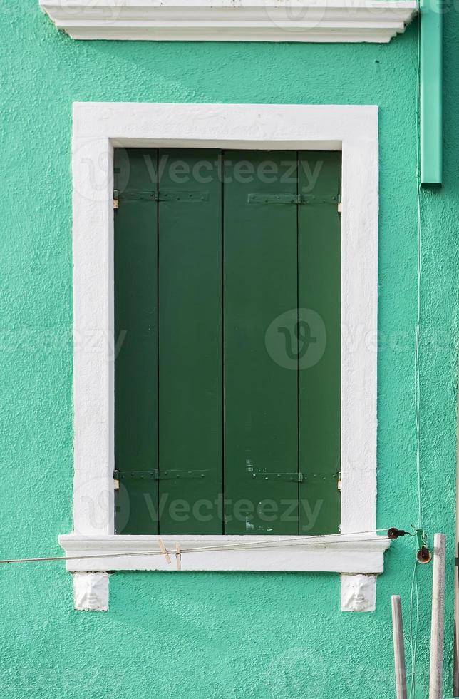 Traditional Venetian window photo