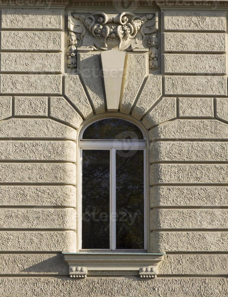 Prague window closeup photo