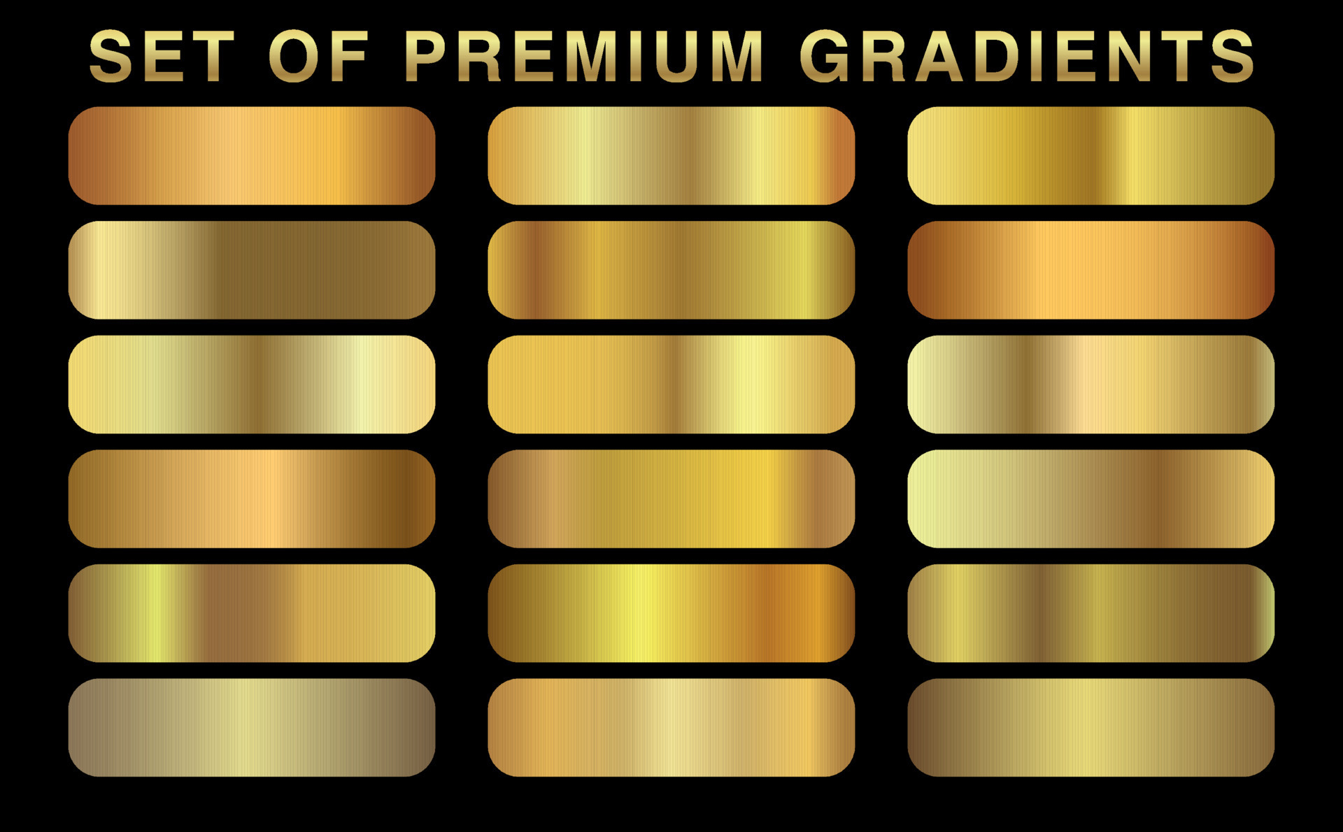 Metallic Gold Gradient Vector Art, Icons, and Graphics for Free Download