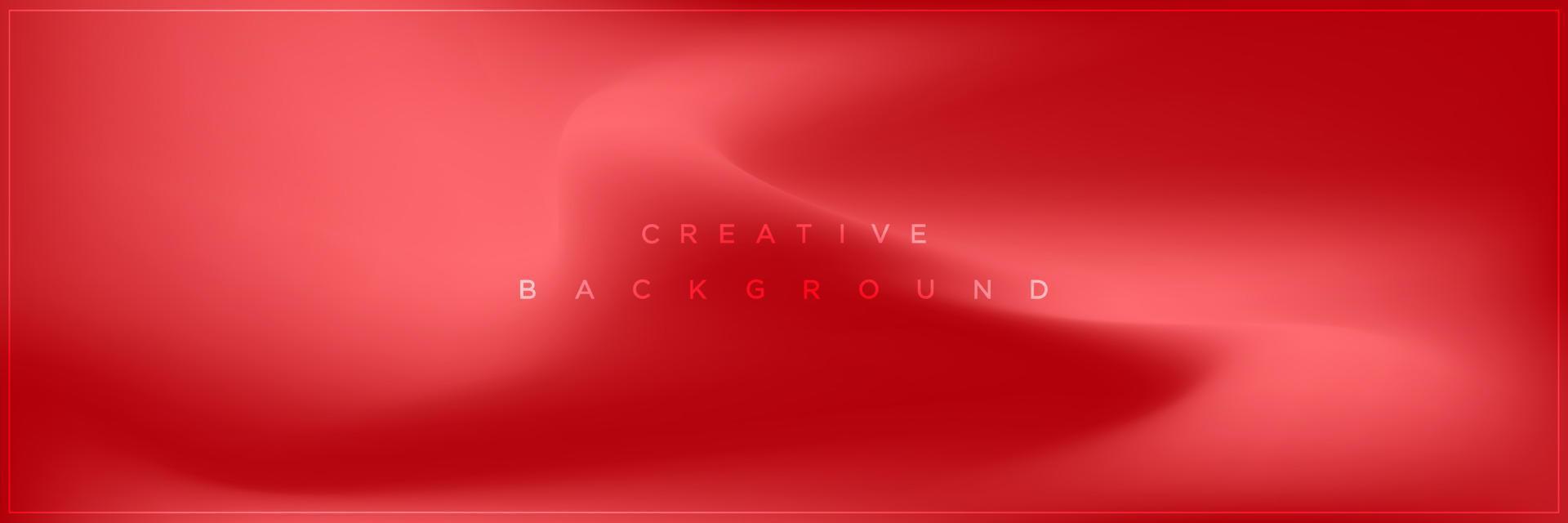 Modern abstract red gradient banner background design vector