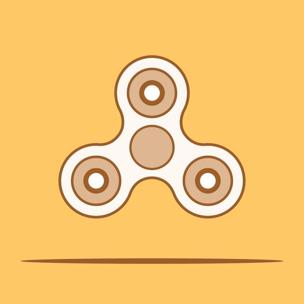 Hand Spinner Fidget. vector