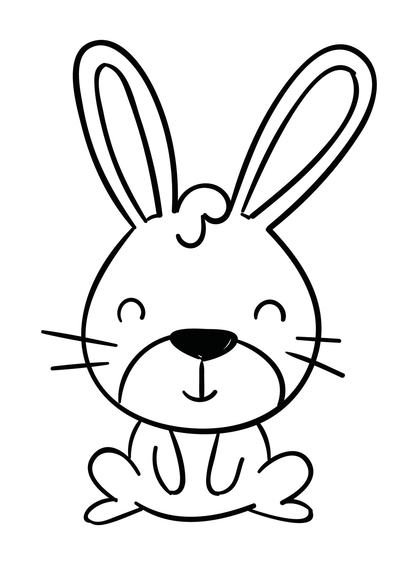 Cute Animals Coloring Page 15708272 Vector Art at Vecteezy