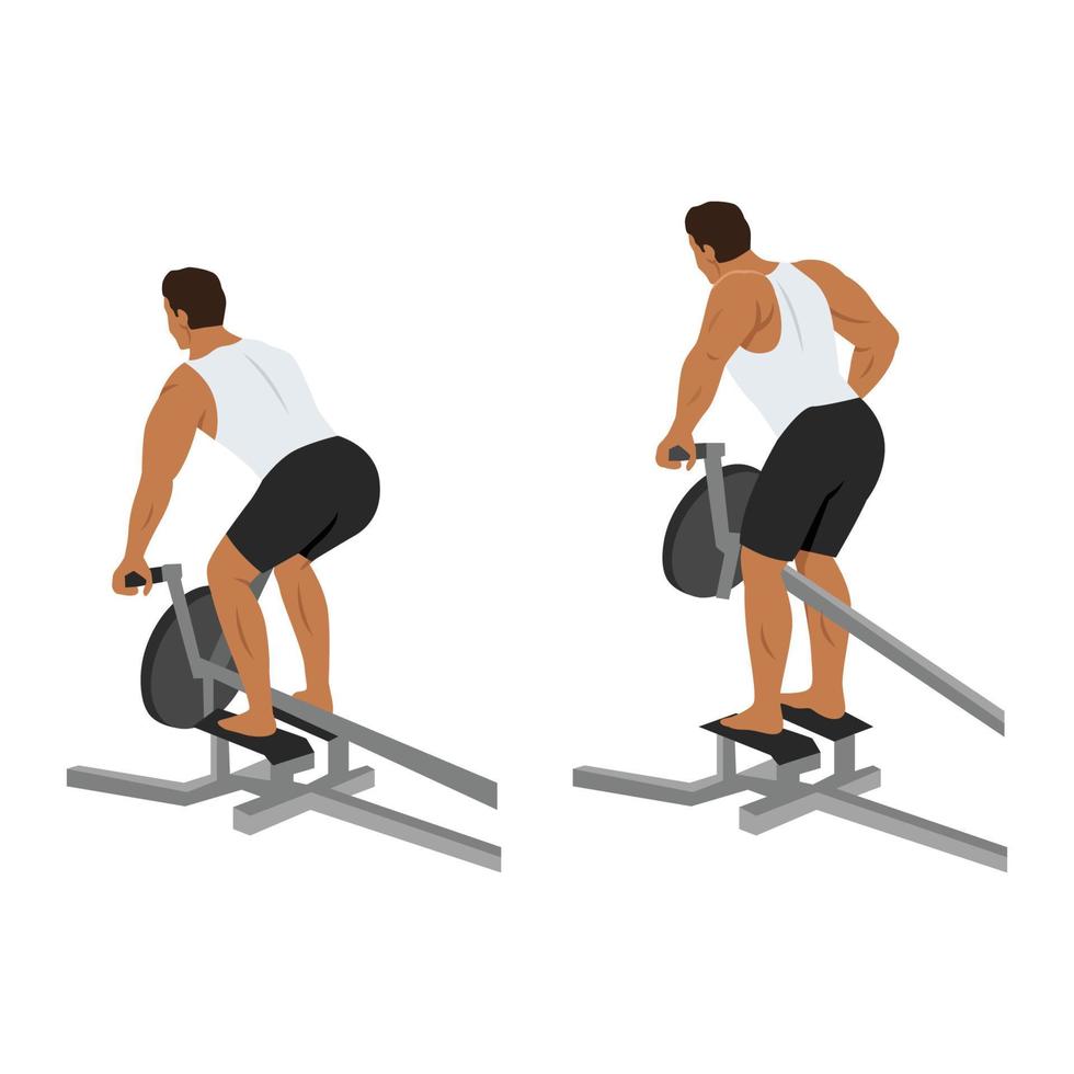 T bar rows. T bar rows