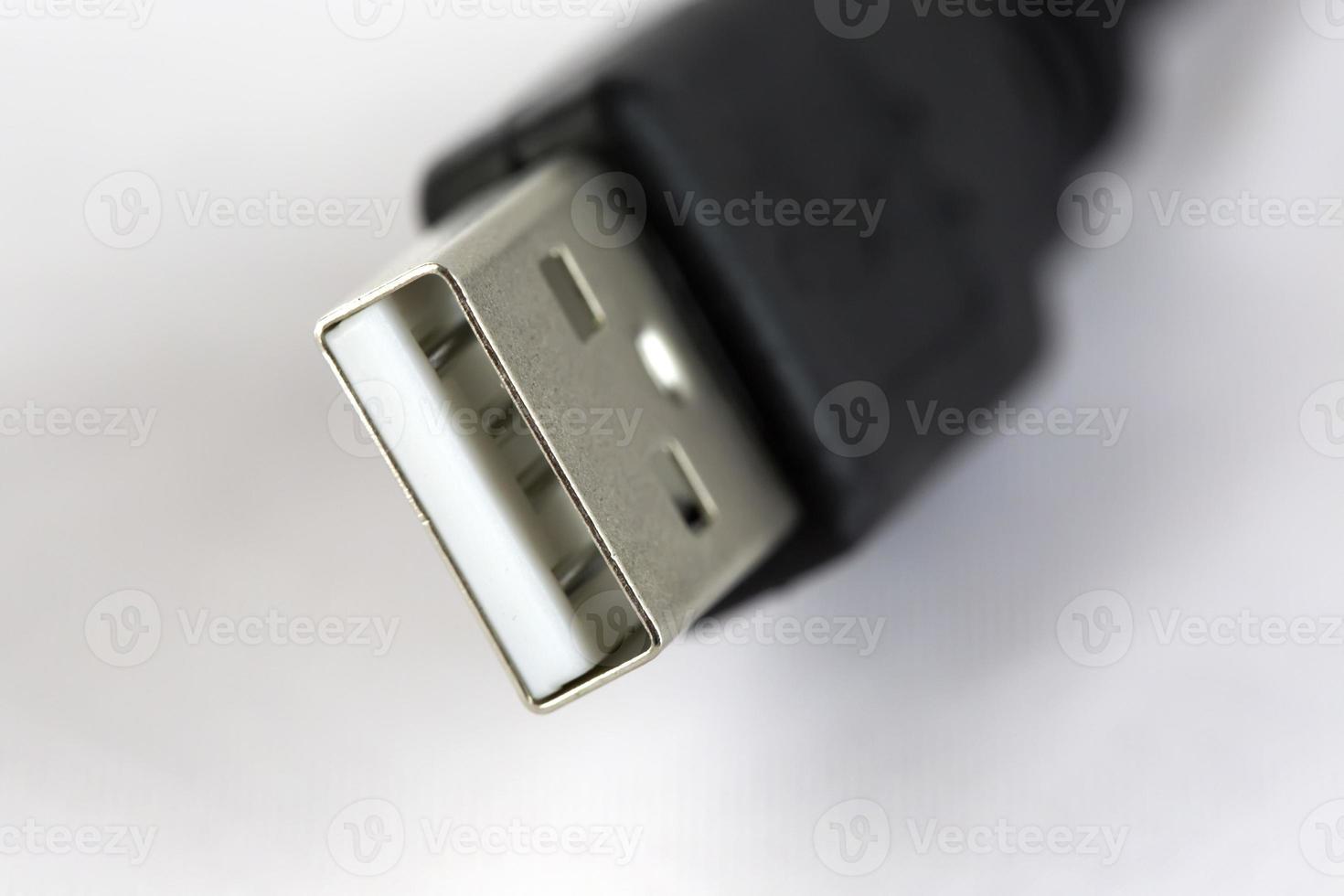 USB cable on the table photo