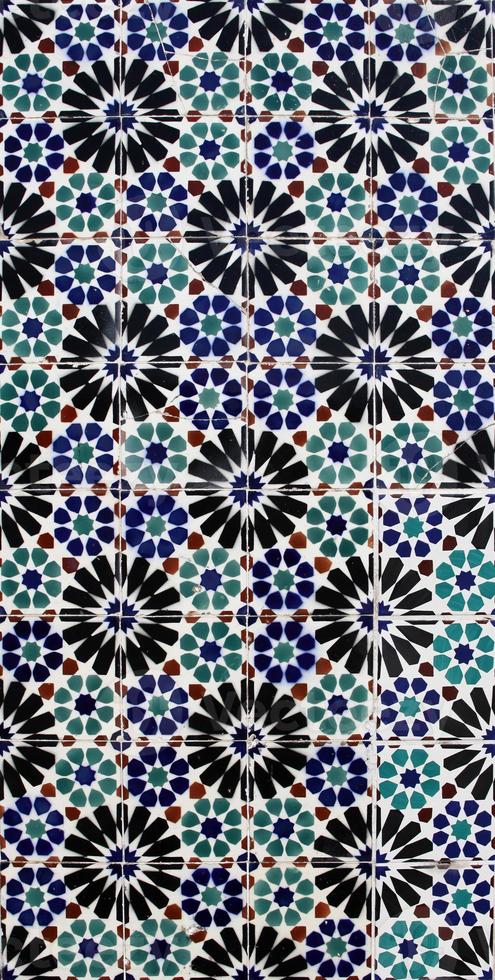 Lisbon tiles detail photo