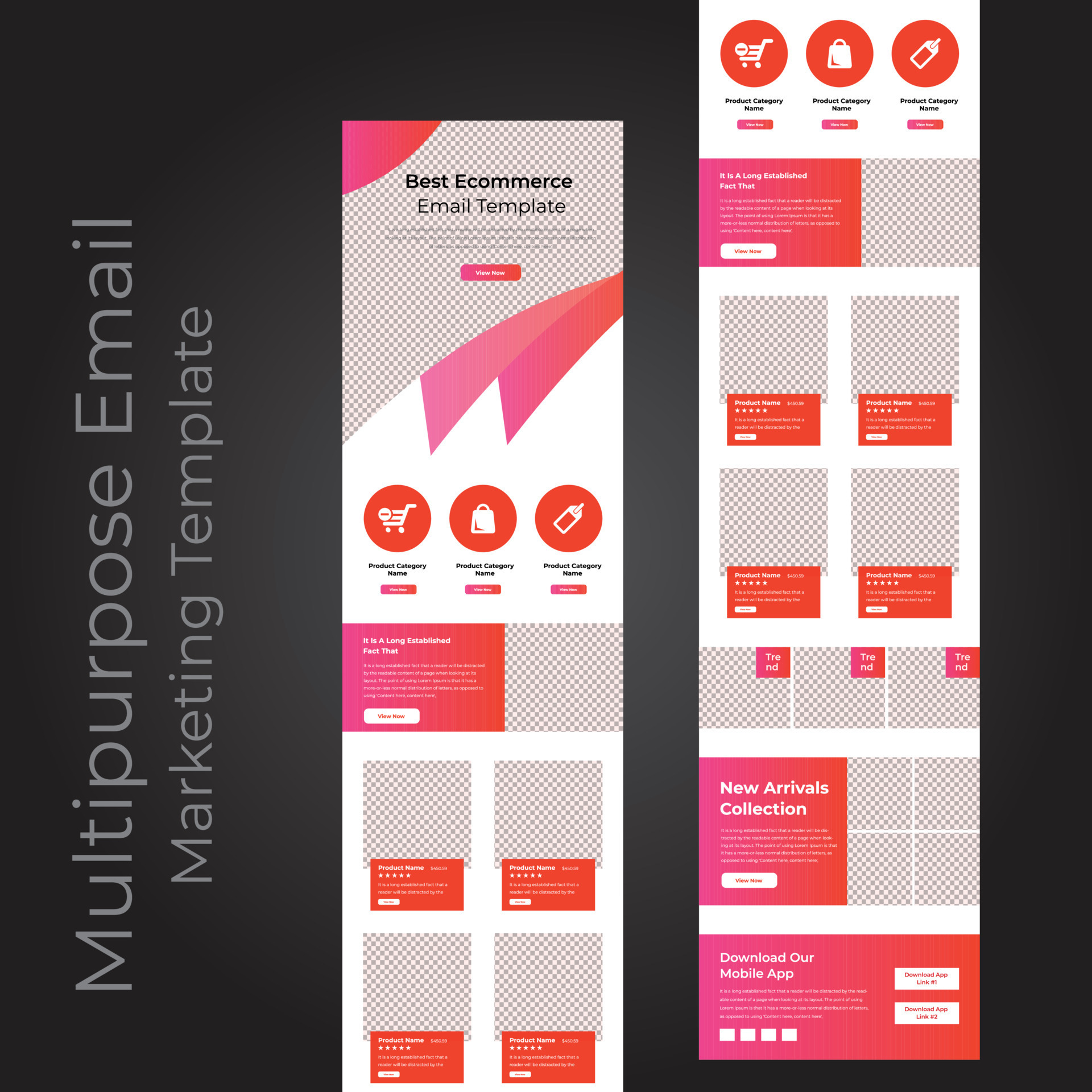 Latest Multipurpose Email Marketing Newsletter Template