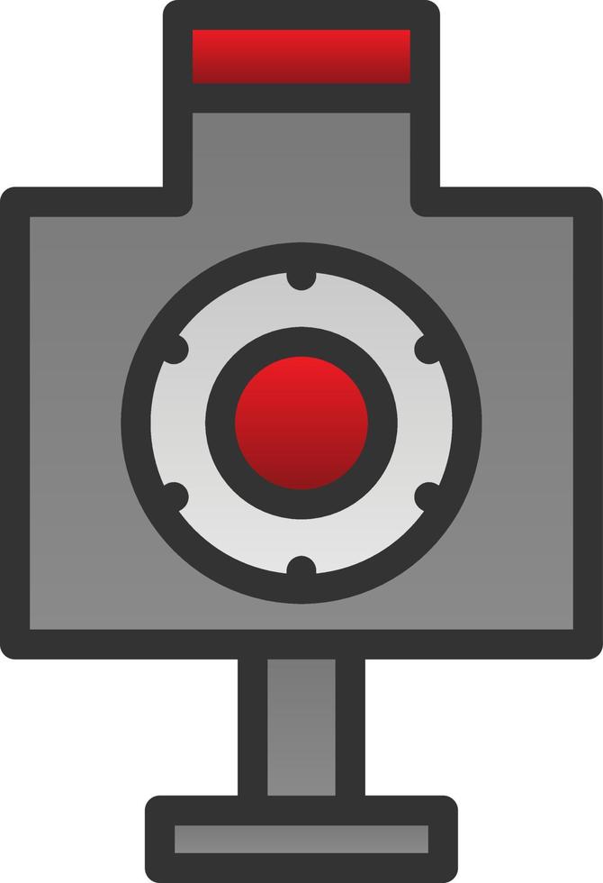 Shooting Vector Icon Design