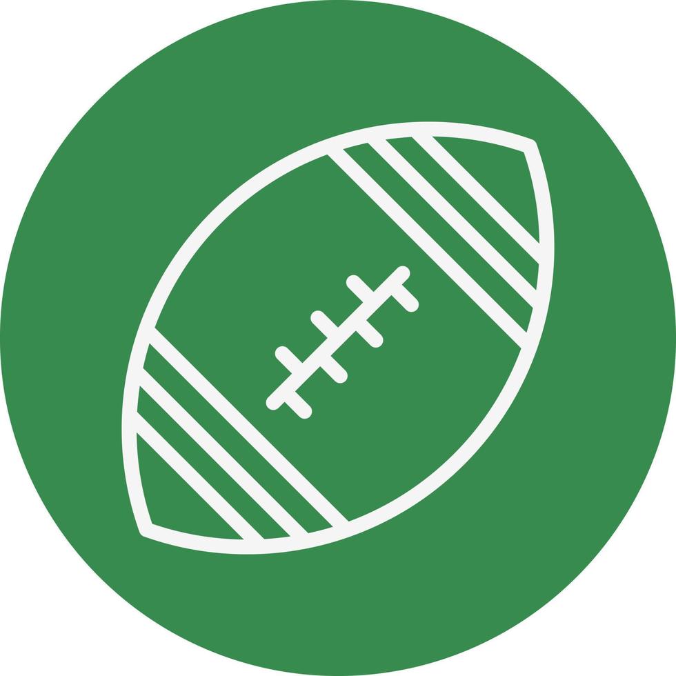 American Football Vector Icon Design