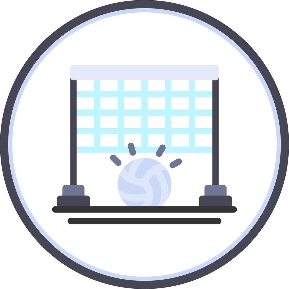 Volleyball Vector Icon Design
