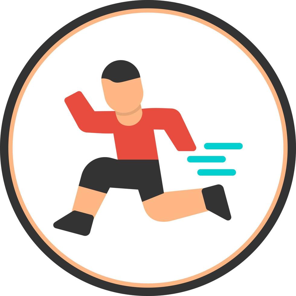 Athletics Vector Icon Design