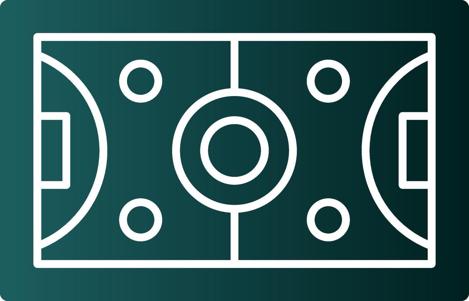 Hockey Field Vector Icon Design