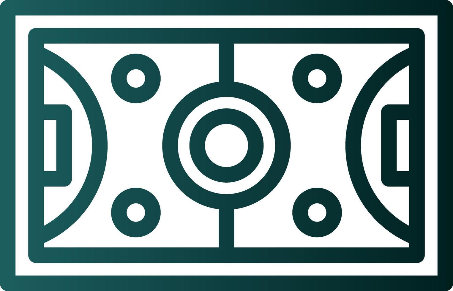 Hockey Field Vector Icon Design