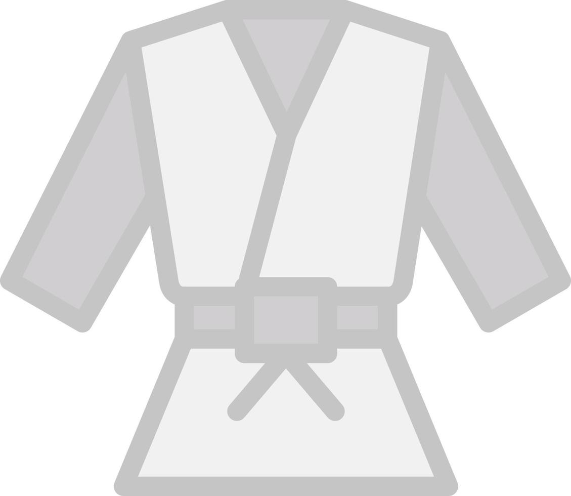 diseño de icono de vector de kimono