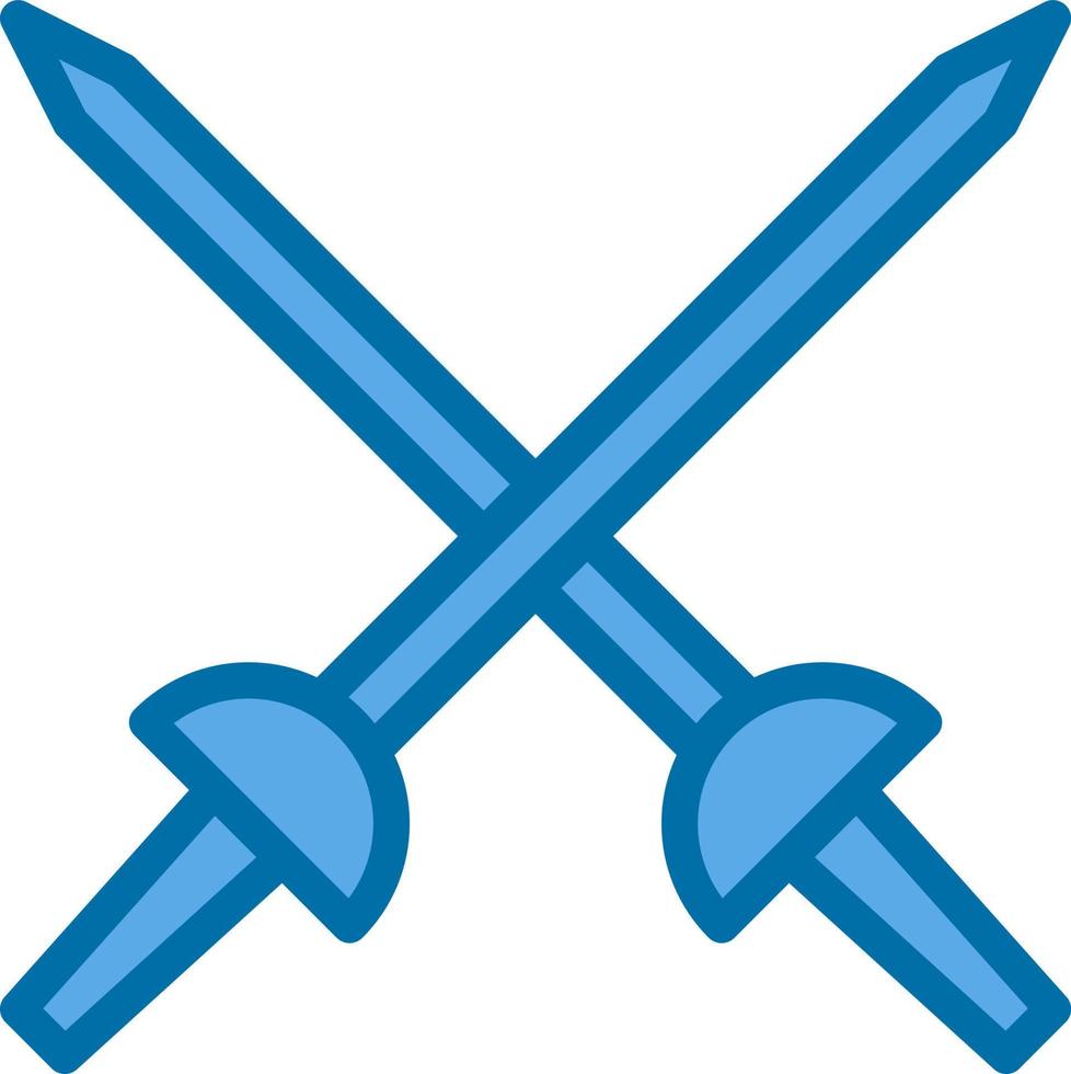 Fencing Vector Icon Design