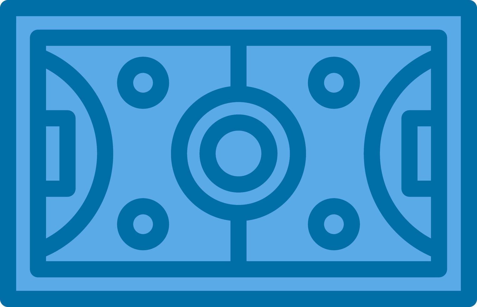 Hockey Field Vector Icon Design