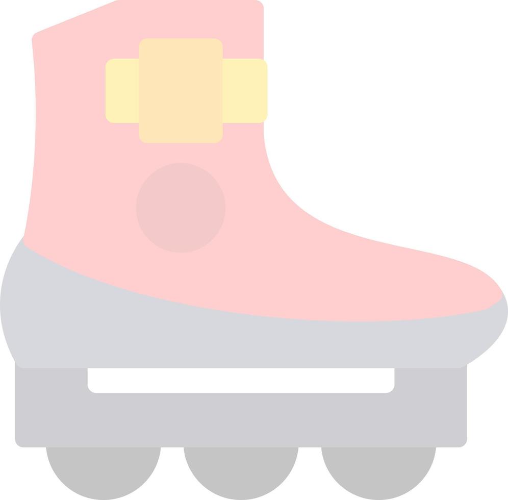 Roller Skating Vector Icon Design