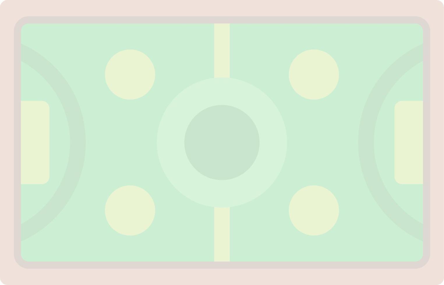 Hockey Field Vector Icon Design