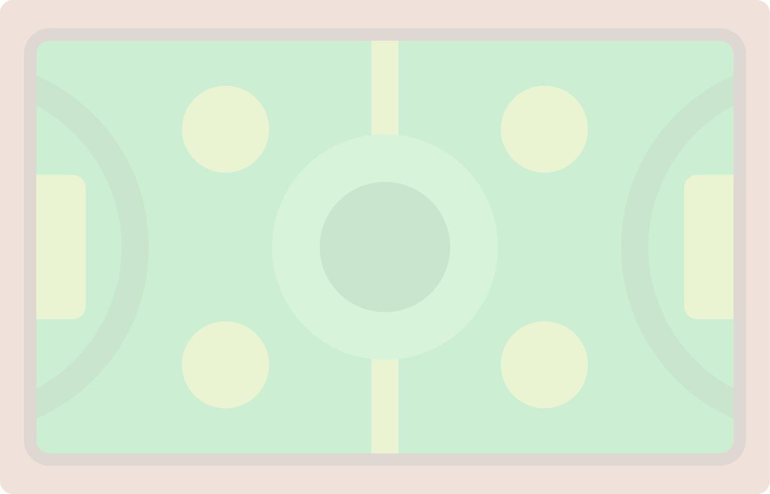 Hockey Field Vector Icon Design