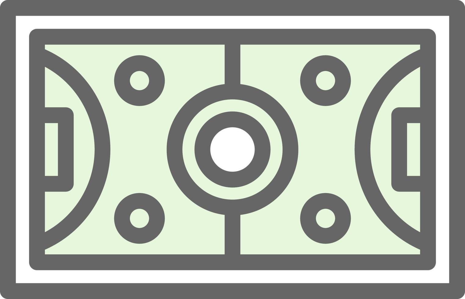 Hockey Field Vector Icon Design