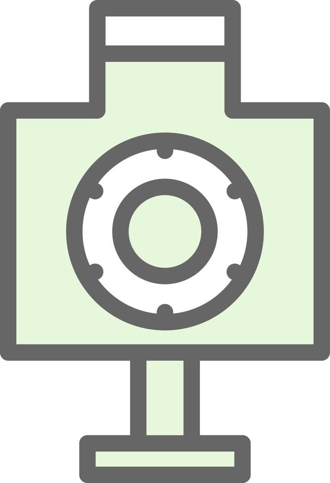 Shooting Vector Icon Design
