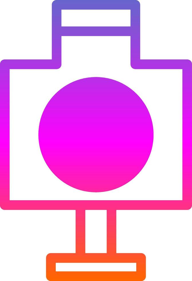 Shooting Vector Icon Design