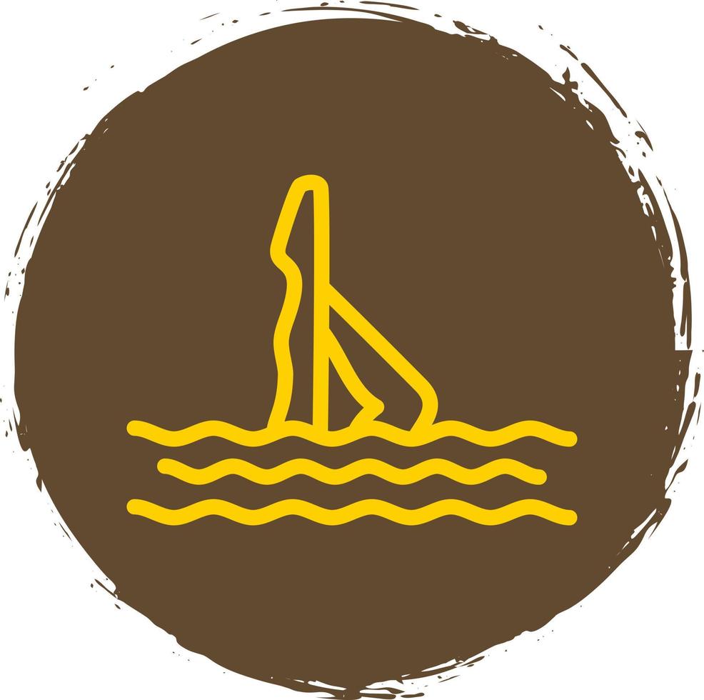 Synchronised Swimming Vector Icon Design