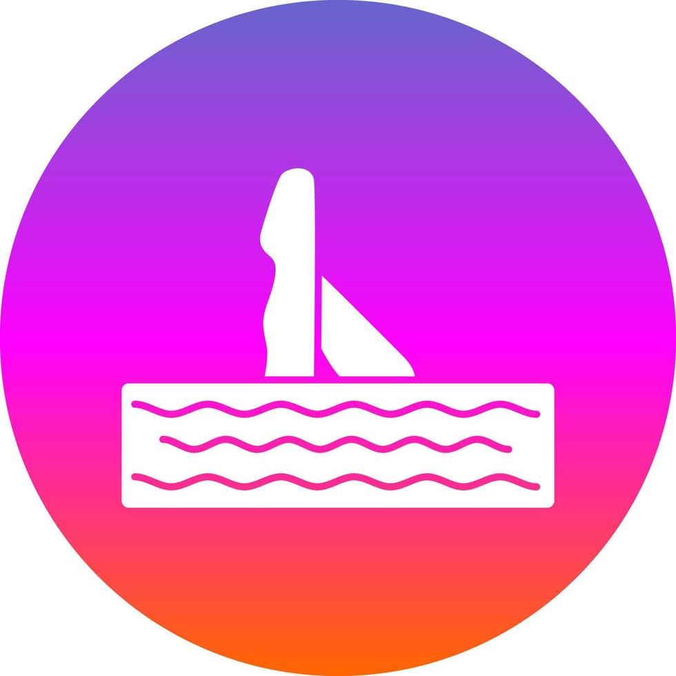 Synchronised Swimming Vector Icon Design