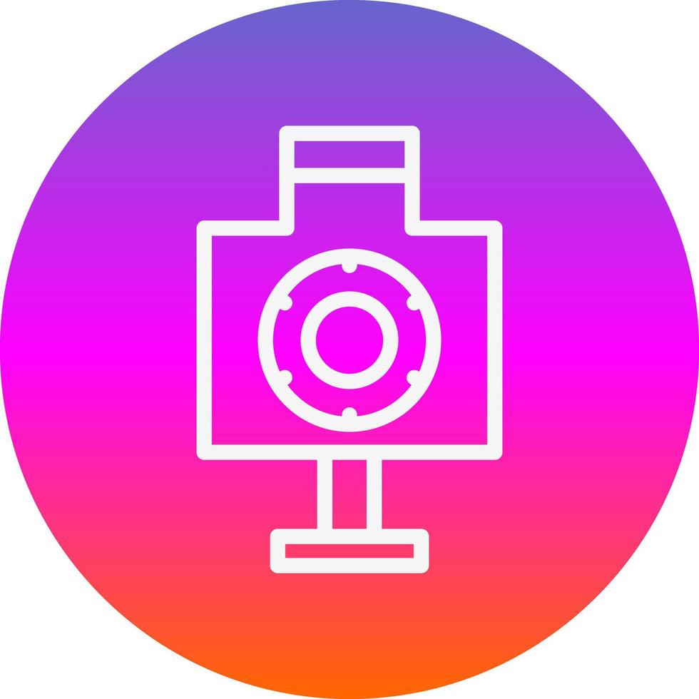 Shooting Vector Icon Design