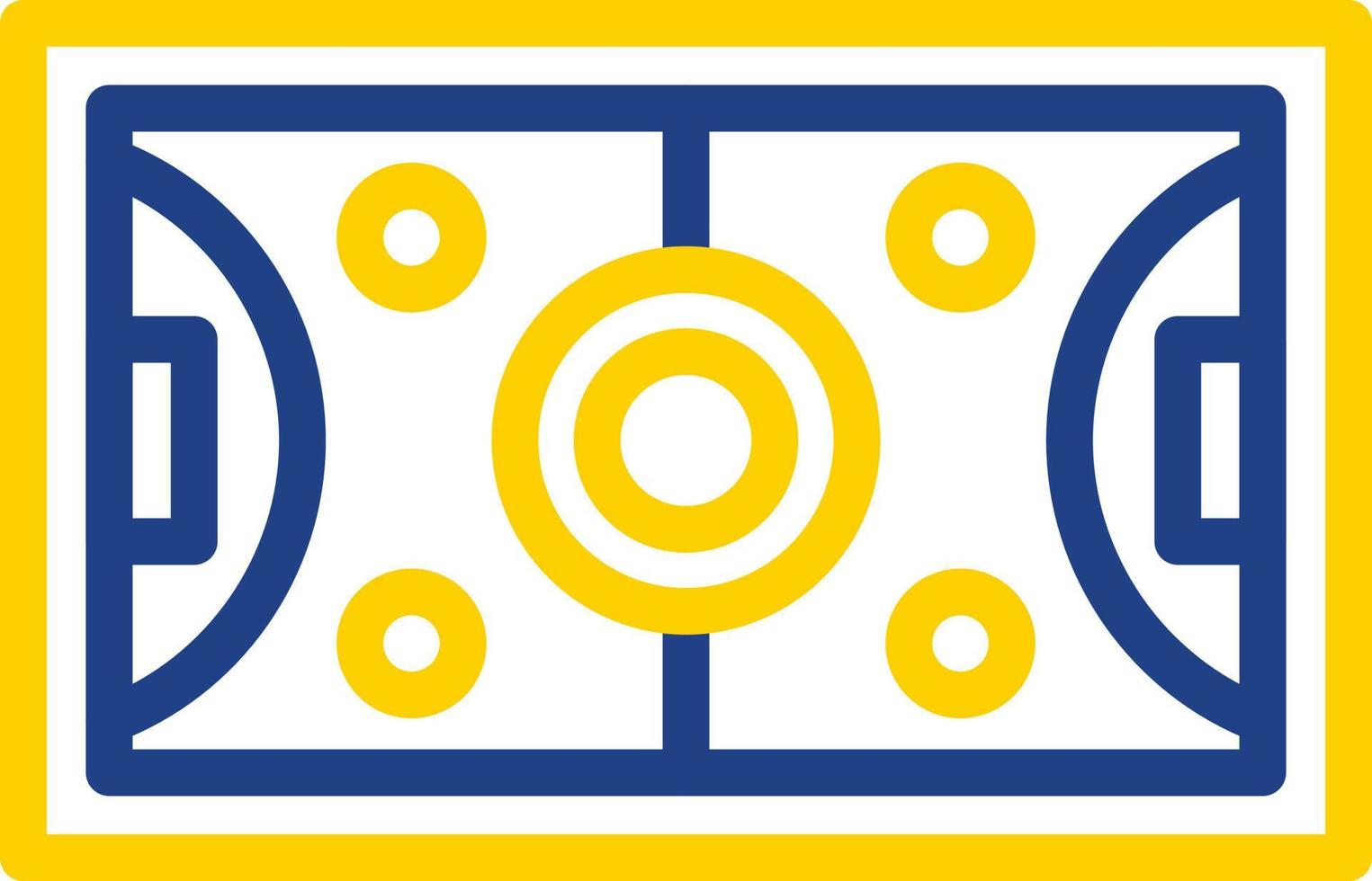 Hockey Field Vector Icon Design