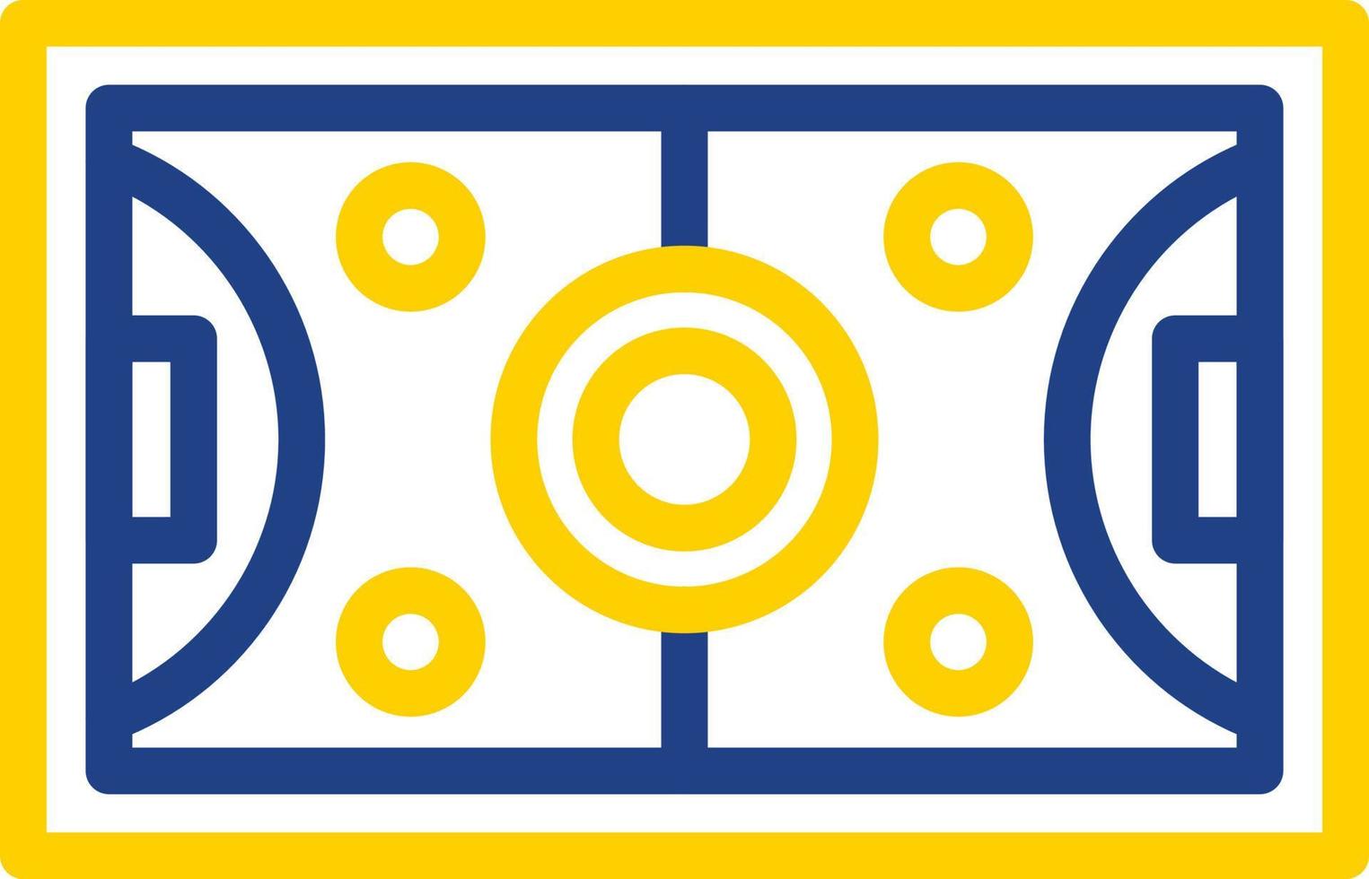 Hockey Field Vector Icon Design