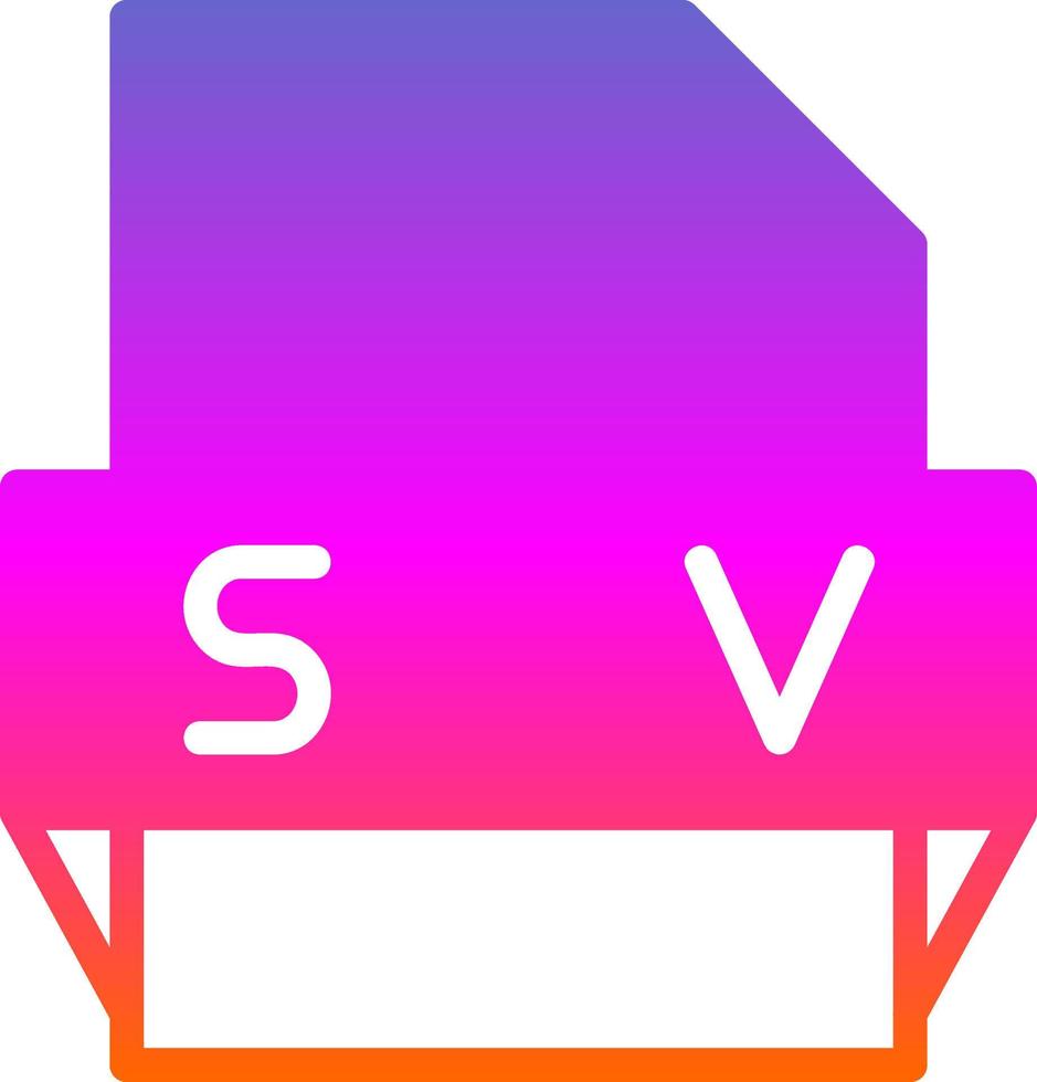 Sav File Format Icon vector