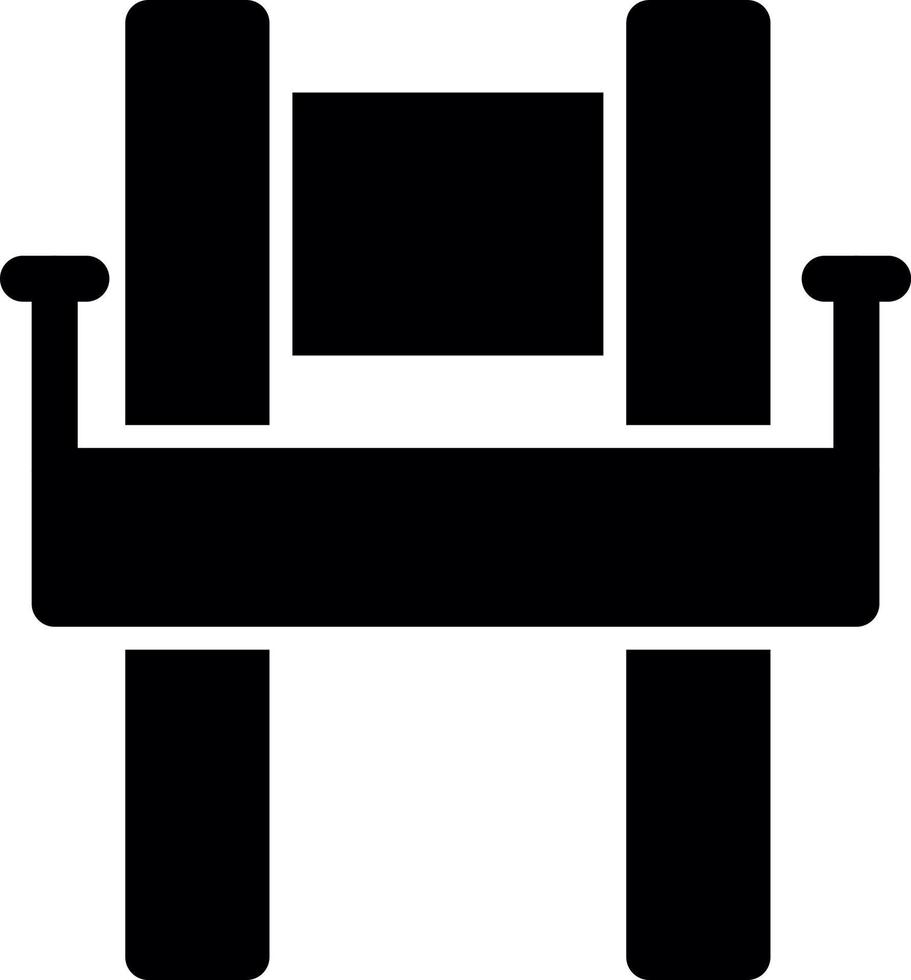 Director Chair Vector Icon Design