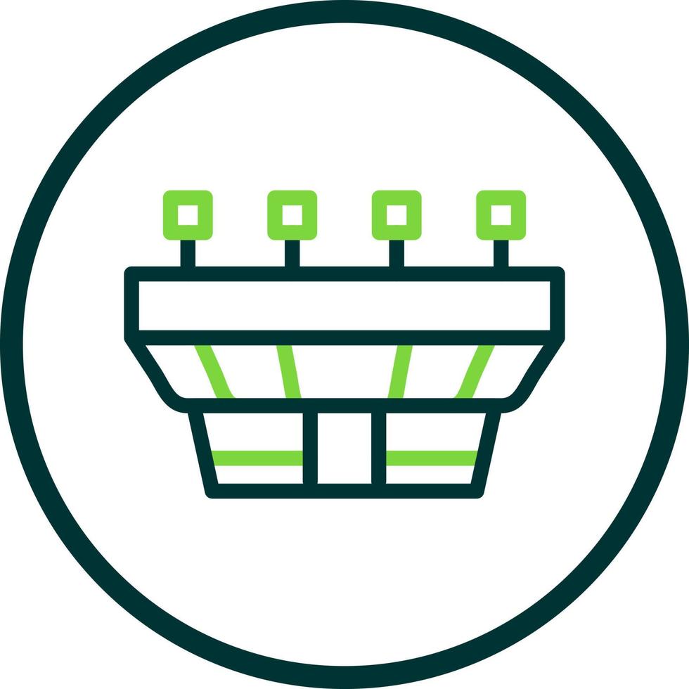 Stadium Vector Icon Design