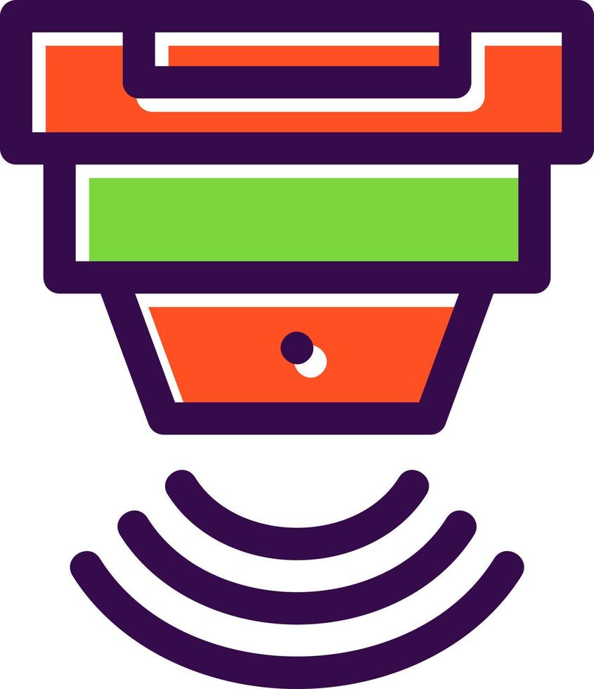 Motion Sensor Vector Icon Design