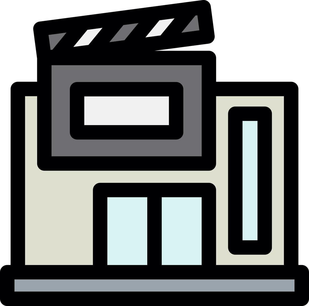 Film Studio Vector Icon Design