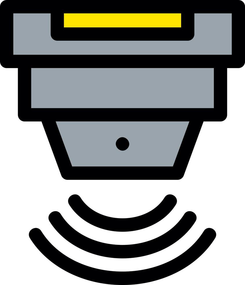 diseño de icono de vector de sensor de movimiento