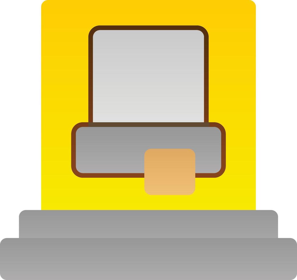 Ticket Office Vector Icon Design