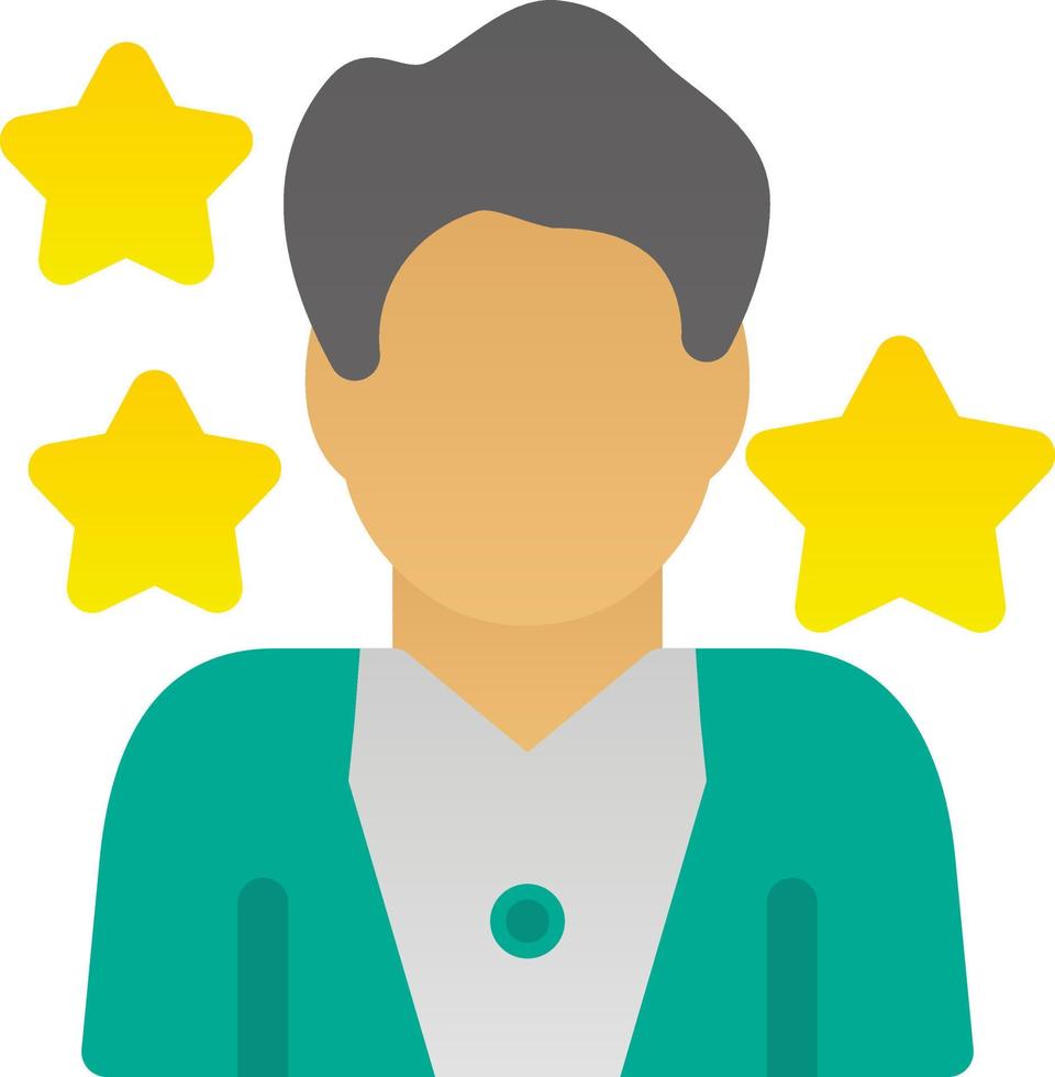 Superstar Vector Icon Design